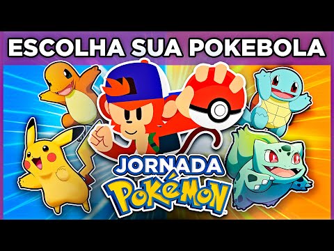 🔴 COMO SERIA SUA JORNADA COMO MESTRE POKÉMON? | Escolha sua Pokébola e vença as batalhas #macaquiz