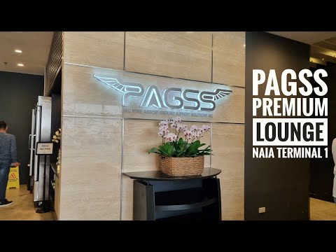 PAGSS Premium Lounge - Terminal 1 do Aeroporto Internacional Ninoy Aquino de Manila