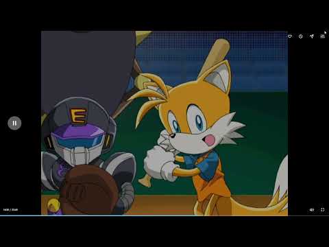 Sonic X  Episode 10.  Fierce Fight! Sonic's Baseball Team UNCUT ENGLISH EDITION. clip