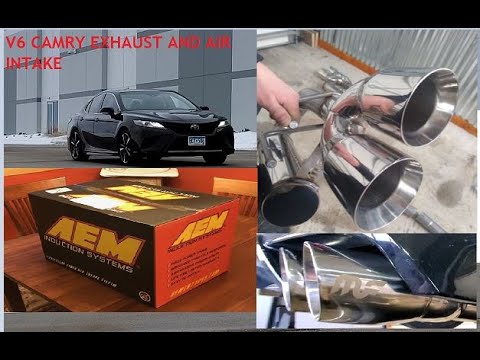 2019 Camry XSE V6 Turns into an animal with Magnaflow exhaust and AEM air intake!