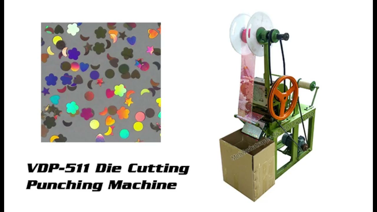 VDP -511 sequin die cutting punching machine_China