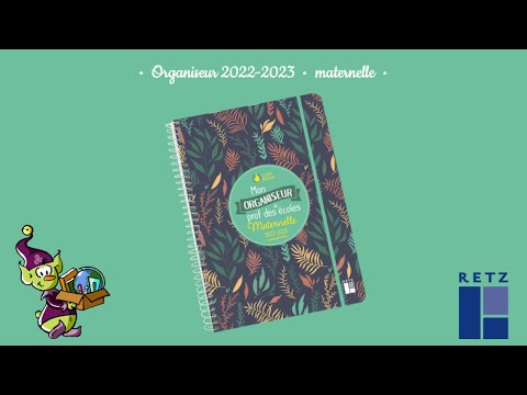 Mon organiseur de prof des écoles - Maternelle - 2022/2023