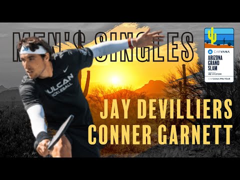 Carvana Arizona Grand Slam - Men's Singles - #2 Jay Devilliers vs. #10 Connor Garnett