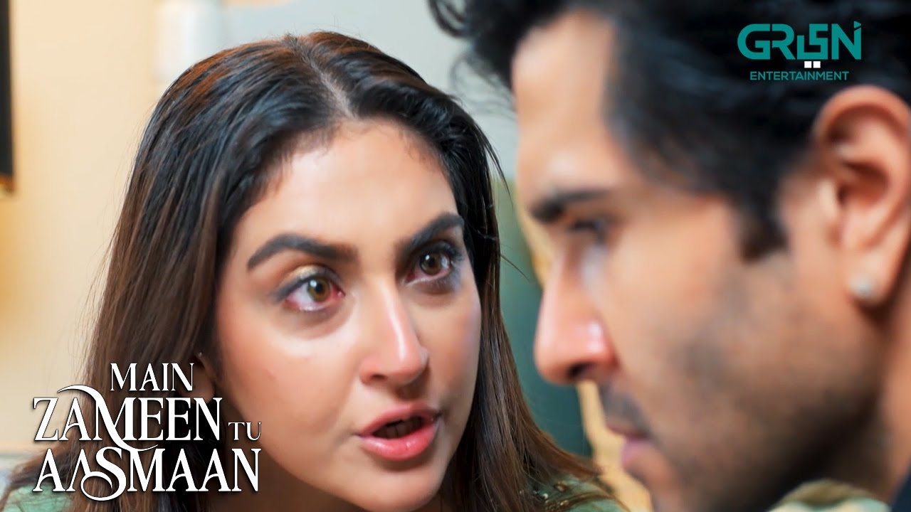 Tumhare Baba Ka Intekal Hogaya Hai | Main Zameen Tu Aasmaan | Feroze Khan - Hiba Bukhari | Green TV