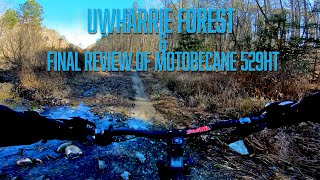 Motobecane 529HT Final Bike Review in Uwharrie National Forest