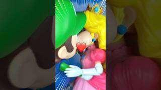 【Super Mario】Luigi forcefully kisses Princess 