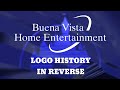 Buena Vista Home Entertainment Logo History In Reverse
