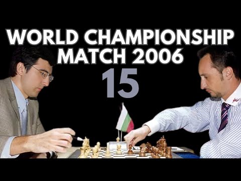 Veselin Topalov vs Vladimir Kramnik | World Championship Match 2006 | Round 15