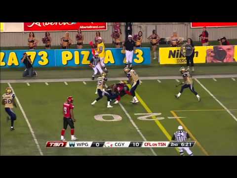 CFL Recap: Winnipeg 3, Calgary 44 - September 14, 2012