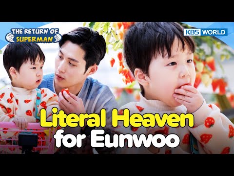 Eunwoo in Strawberryland🥰🍓 [The Return of Superman:Ep.522-1] | KBS WORLD TV 240428