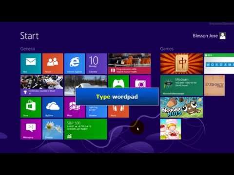 comment trouver word sur windows 8