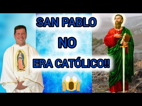 🚨 IMPACTO 😱 PABLO NO ERA CATÓLICO-ERA PROTESTANTE?? @padreluistoro. #padreluistoro 