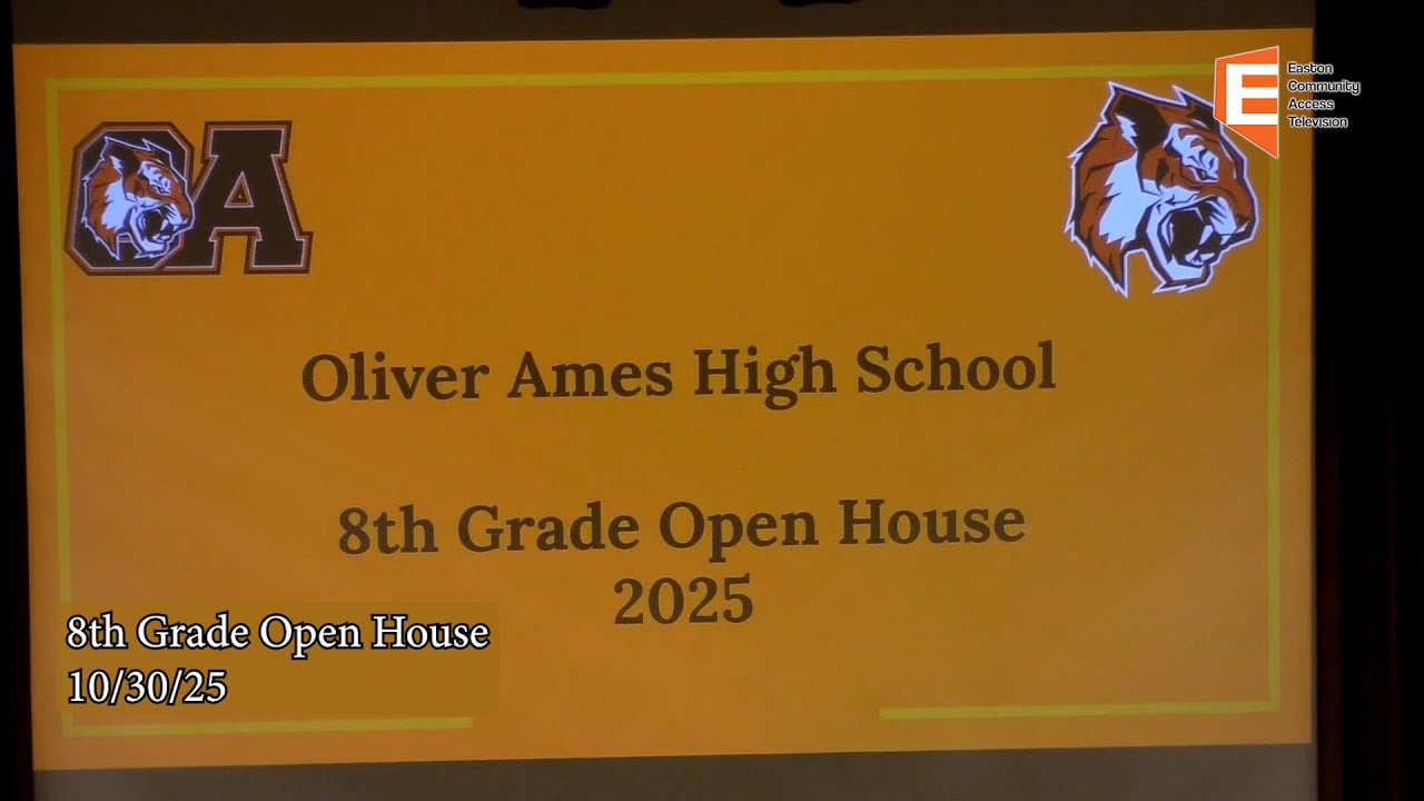 OA 8th grade open house presentation