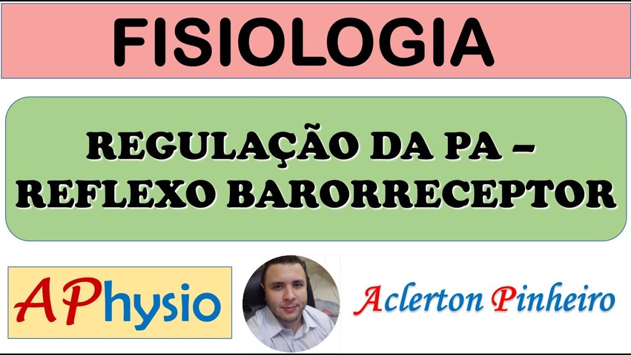 Fisiologia Cardiovascular -  Regulação da PA - Reflexo Barorreceptor