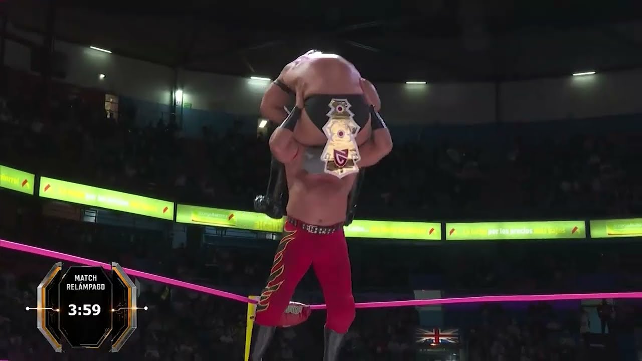 Los GUERREOS LAGUNEROS derrotan a LOS INFERNALES gracias a la DESCALIFICACIÓN en el CMLL
