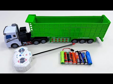 Unboxing city transportation RC trucks,RC city bus, RC Off-road racing,Ev Lion Dance Boy