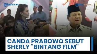 Candaan Presiden Prabowo Sebut Sherly Tjoanda 'Bintang Film', Direspons Senyum & Menangkupkan Tangan