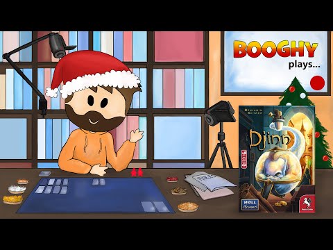 Booghy plays... Djinn (2p, Rules, Playthrough and Review)