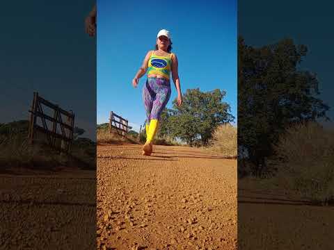 Caminhada sertaneja Comunidade Santa Rita município Vianópolis Goiás Brasil