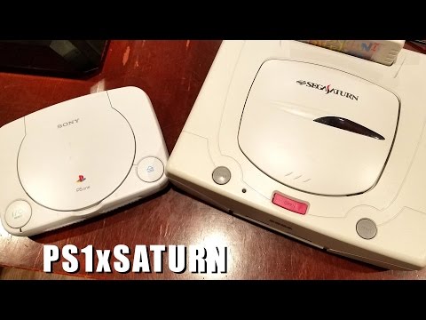 PLAYSTATION vs SEGA SATURN competitive review by Classic Game Room