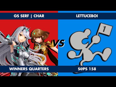 S@PS 158 Ultimate Singles - GS SERF | Char vs LettuceBoi - Winners Quarters