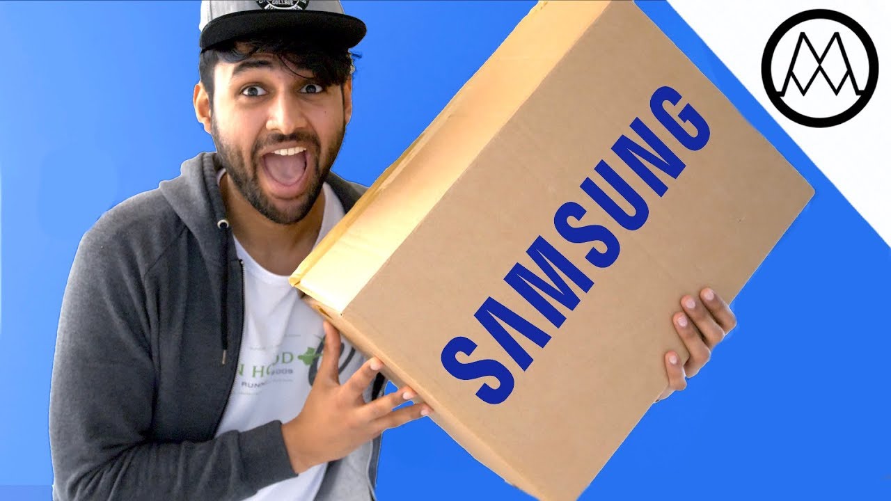 MYSTERY UNBOXING FROM SAMSUNG!