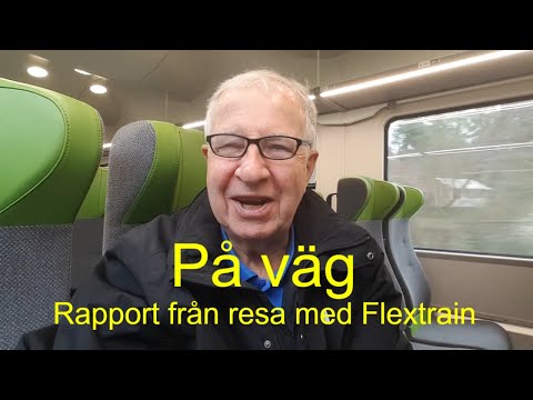 2021-05-06 PÅ VÄG MED FLIXTRAIN - Full fart ner till Göteborg