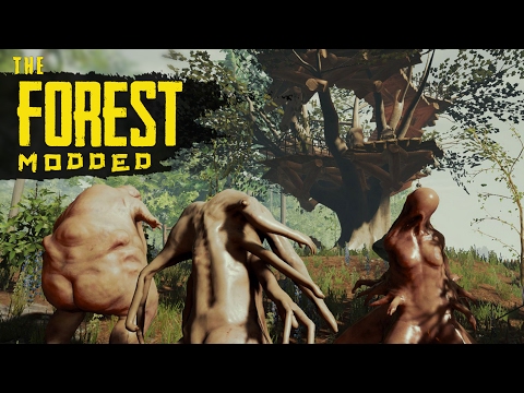 MASSIVE BASE ATTACK! The Forest Modded S2 Episode 16