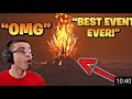 Nick Eh 30 Reacts To DRUM GUN *UNVAULTED* & VOLCANO *DESTORYING* TILTED + RETAIL ROW! *LIVE EVENT*