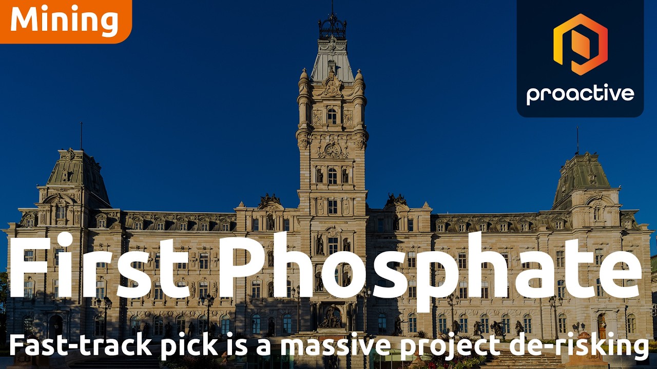 First Phosphate receives accelerated Quebec government support for Bégin-Lamarche project