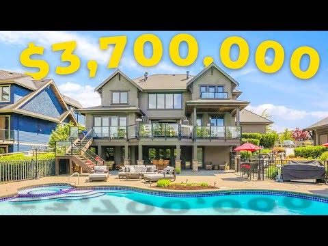 Classic LUXURY Home Tour of a High Point Estates Mansion! - Vancouver Real Estate