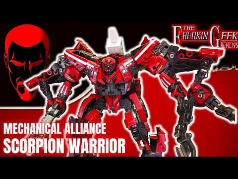 Mechanical Alliance SCORPION WARRIOR (KO Upscaled SS Overload): EmGo's Transformers Reviews N Stuff