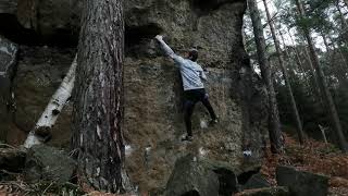Video thumbnail de Varianta Analogu, 7A+. Labák