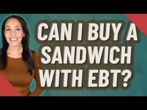 Can I buy a sandwich with EBT?