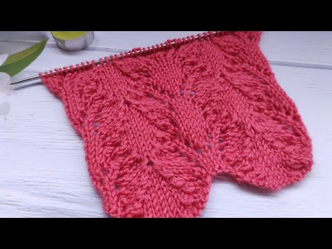 Wavy Stitch Knitting Pattern | Wellenmuster stricken | Punto Onda ai ferri | Punto Ondulado