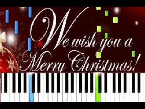 We Wish You a Merry Christmas / – Klavier lernen..