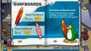 Club Penguin Sports Catalog Secrets for August 2008