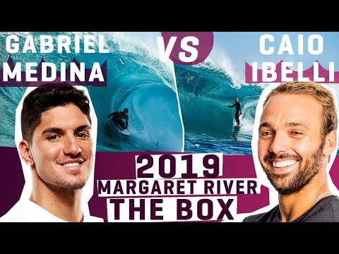 BATTLE AT THE BOX - HEAVY SLABS!! Gabriel Medina VS Caio Ibelli  2019 Margs Pro FULL HEAT REPLAY
