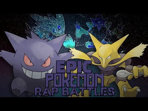 Gengar vs Alakazam - Pokemon Rap Battle #10