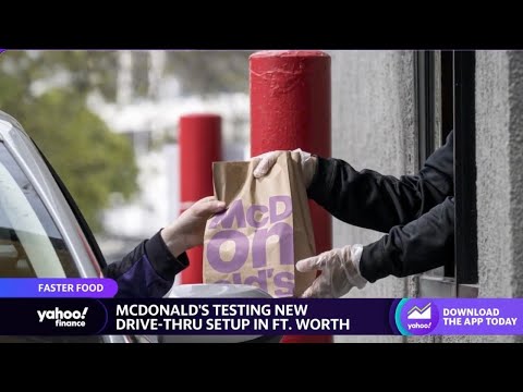 McDonald’s testa drive-thru para pedidos digitais em Fort Worth