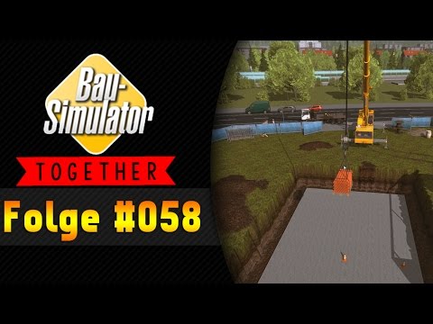 Hier kommt der Mobilkran | BAU SIMULATOR 2015 Together #058 ★ Let's Play Bau Simulator 2015