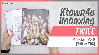 Download lagu [Ktown4u Unboxing] TWICE - 6th Mini Album [YES OR YES] 트와이스 언박싱 mp3