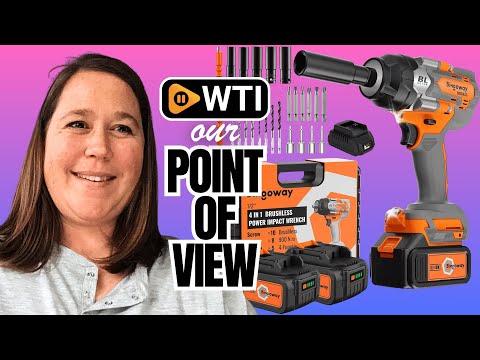 900N.m Brushless Cordless Impact Wrench 1/2 - WTI product video review