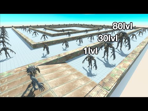 Scourge Vs Scourges Death Run - Animal Revolt Battle Simulator