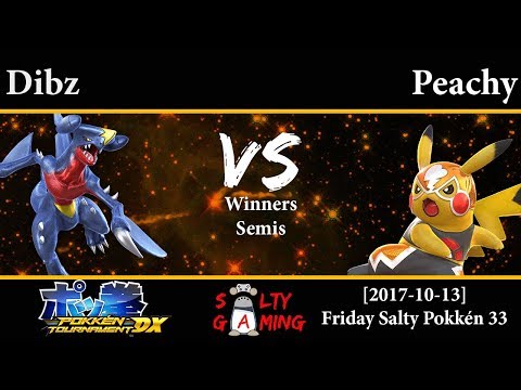 [2017-10-13] Pokkén - Dibz (Garchomp) vs Peachy (Pikachu Libre) WS