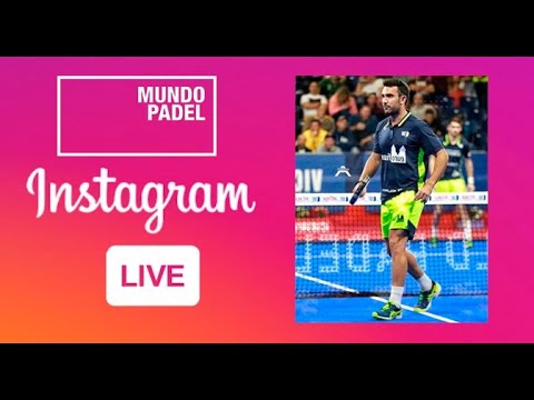 Pablo Lima en Mundo Padel - Vivo Instagram 5