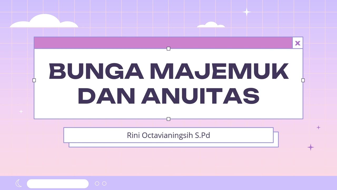 COMPOUND INTEREST AND ANNUITIES