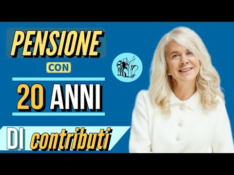 , title : 'IN PENSIONE CON 20 ANNI DI CONTRIBUTI 👉 QUANTO SI PERCEPISCE? 💶 📈'