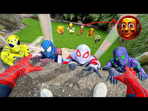 5 Spider-Man Escape From Tung Tung Tung Serbian Dancing In The Abandoned House - ( Run To Live POV )