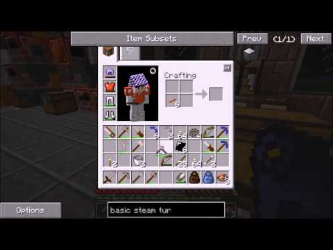 Basic Steam Turbine - Minecraft Infitech 2 (GregTech) - Episode 6
